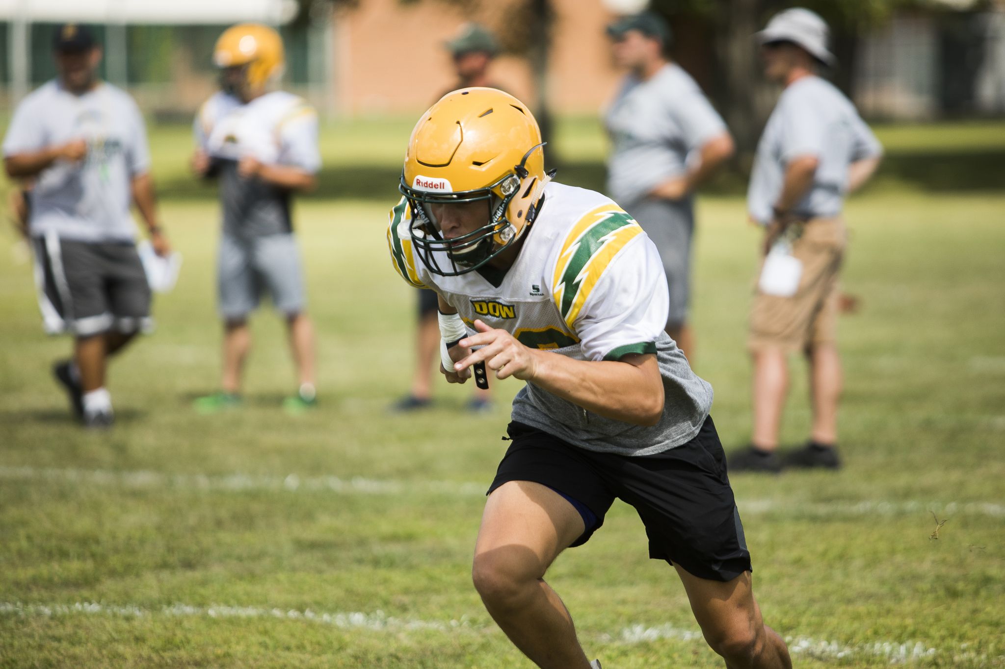 Dow High football practice - Friday, Aug. 16, 2019