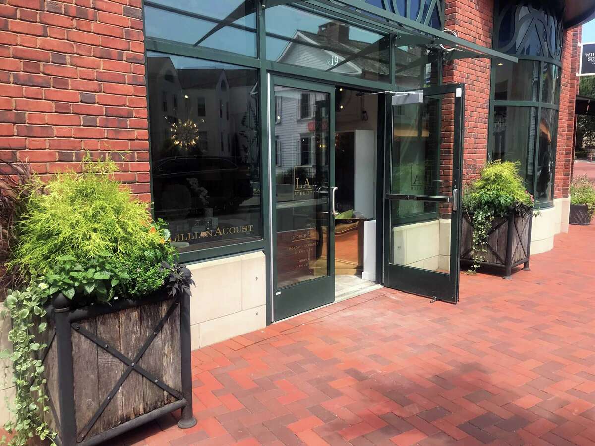 Lillian August has reopened its doors in Westport on Friday. The retail shop offers an array of mattresses alongside other merchandise. Taken Aug. 16, 2019 in Westport, CT.