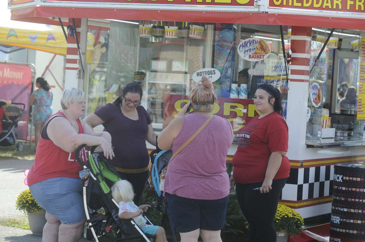 The Midland County Fair was busy on a warm, sunny Friday afternoon. The fair will be open through Saturday, Aug. 17.