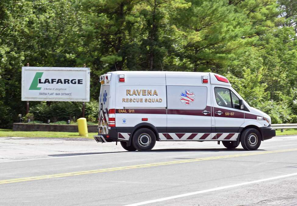 Fire contained at Ravena cement plant