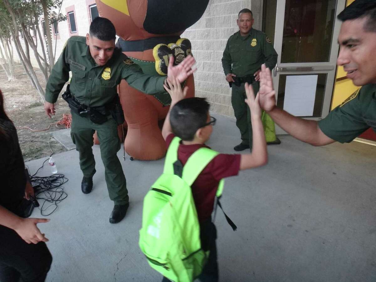 Border Patrol students back with highfive program