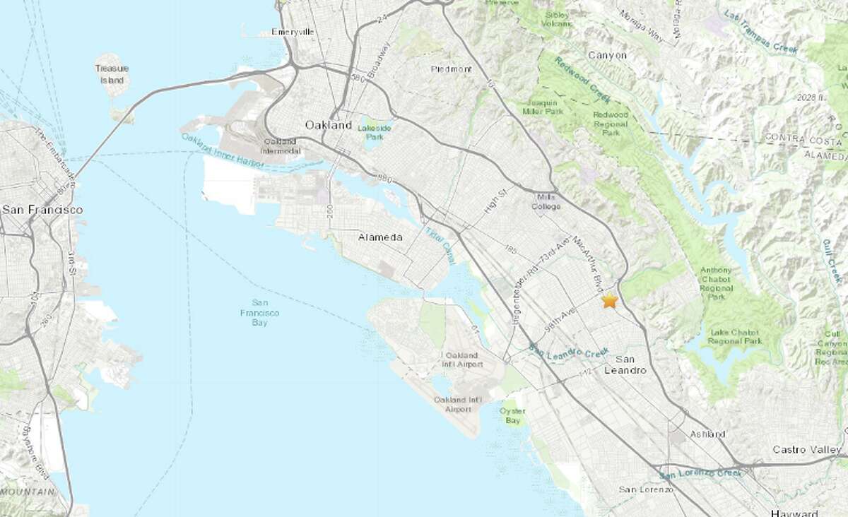 Magnitude 2.6 Earthquake Strikes Near San Leandro, CA