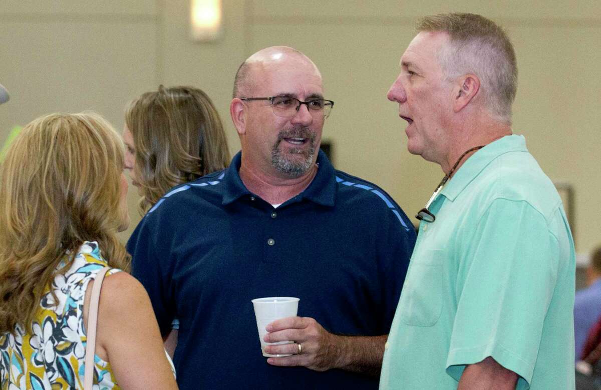 Former Conroe Police Chief Philip Dupuis is seen during the organization’s annual appreciation dinner at the Lone Star Convention & Expo Center, Saturday, Aug. 17, 2019, in Conroe.