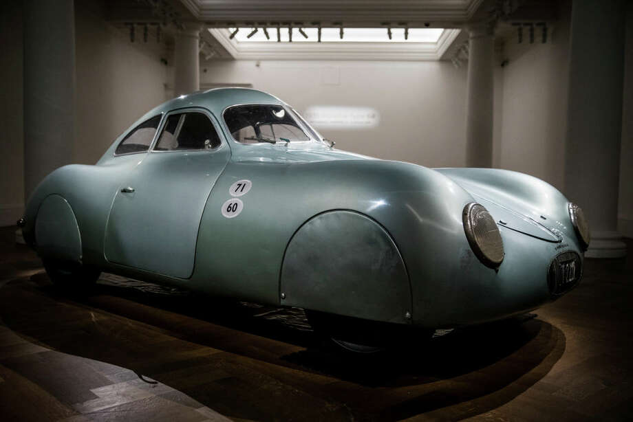 The only car Porsche Type 64 Berlin-Rome, number 3, kept in 1939, was the personal car of Ferdinand and Ferry Porsche. The car was offered for sale by RM Sotheby's in Monterey, Calif., And it is estimated that it was selling for more than $ 20 million. Photo: Tristan Fewings / Getty Images For Sotheby's / 2019 Getty Images
