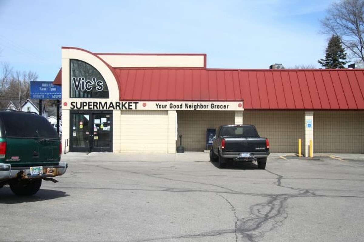 Vic's Supermarket in Reed City is set to close its doors next week. The grocery store has been in Reed City for more than 50 years. (Herald Review photo/Emily Grove)