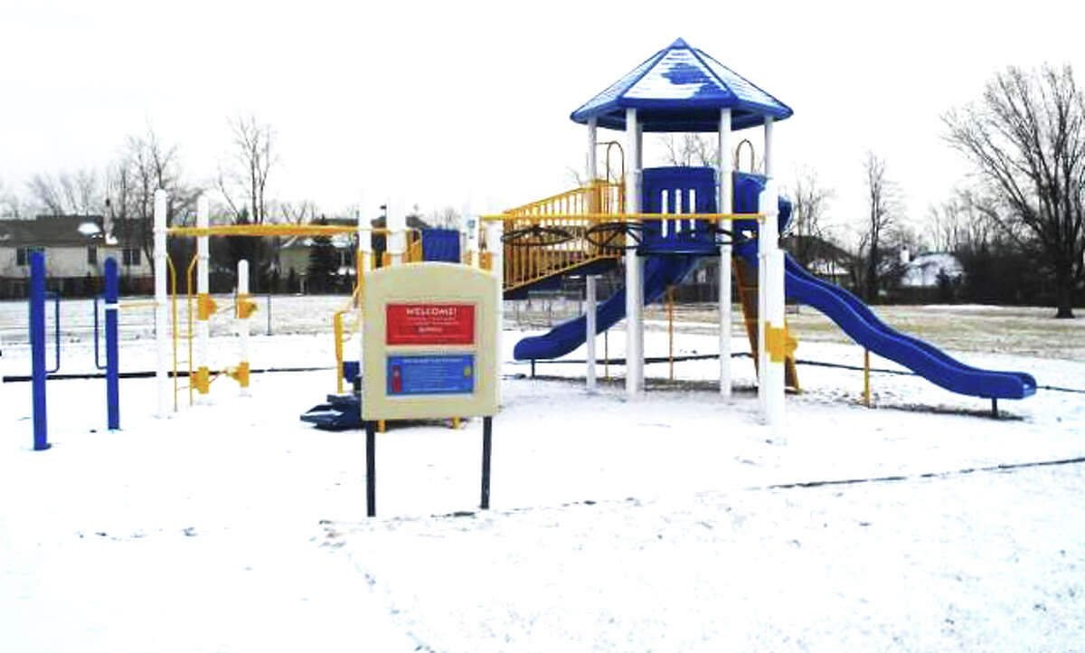 NEW EQUIPMENT: The city of Evart secured $90,000 worth of playground equipment for $9,000. The equipment will be placed in Riverside West park (Courtesy photo)