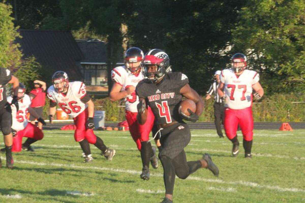 Phillip Jones sees lots of running room.