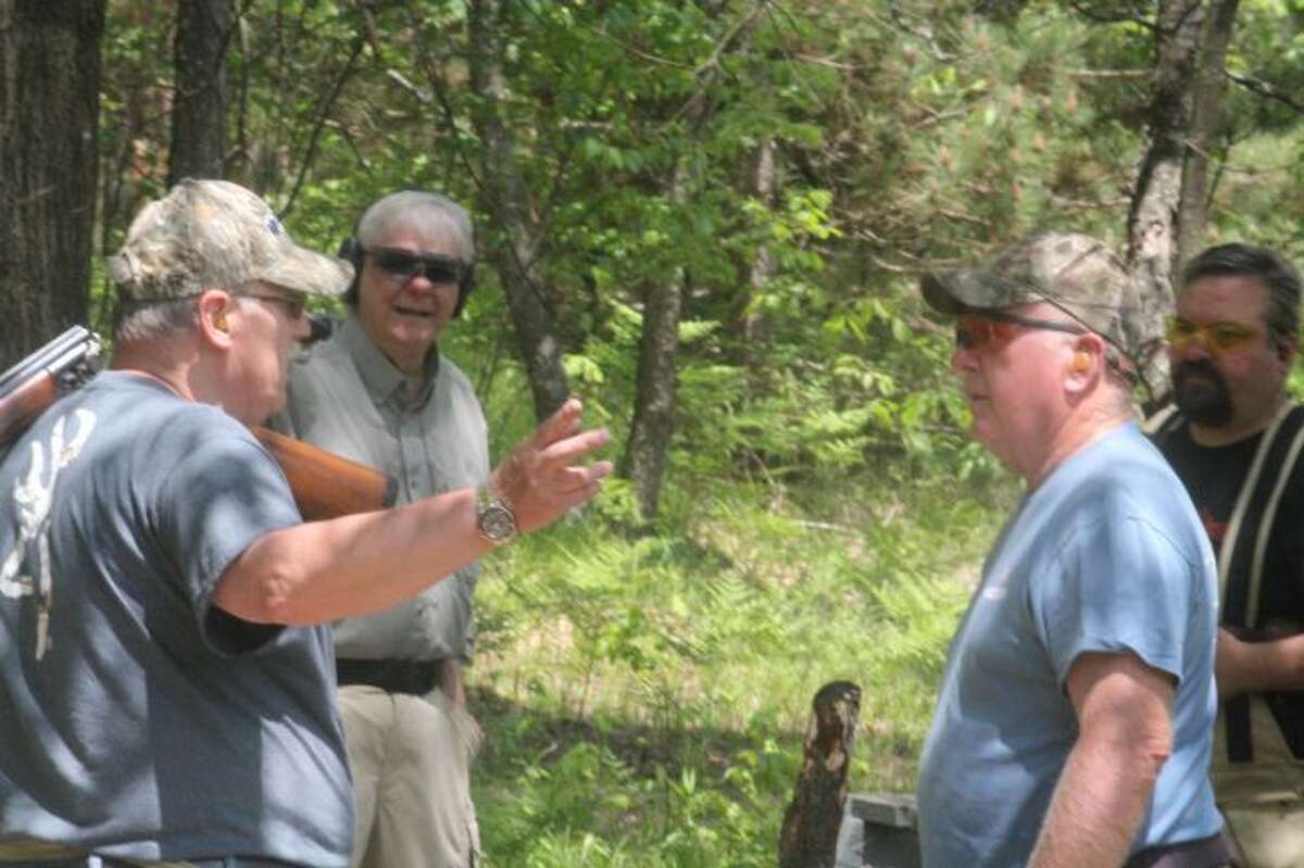 Mecosta County Rod & Gun Club members get ready for another shoot.