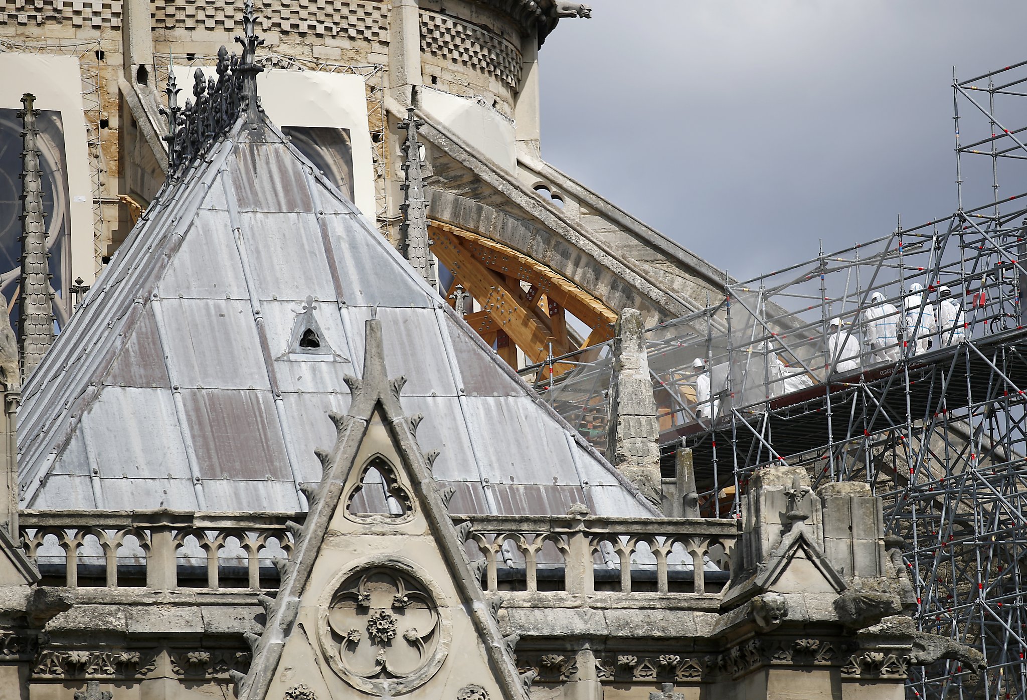 Work resumes on Notre Dame restoration in Paris after fire cleanup delay