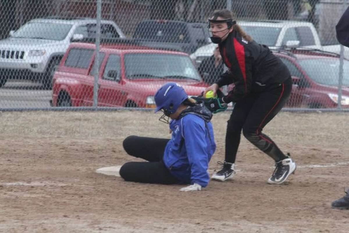 Reed CIty's softball team lost to Kalkaska in the St. Francis finals.