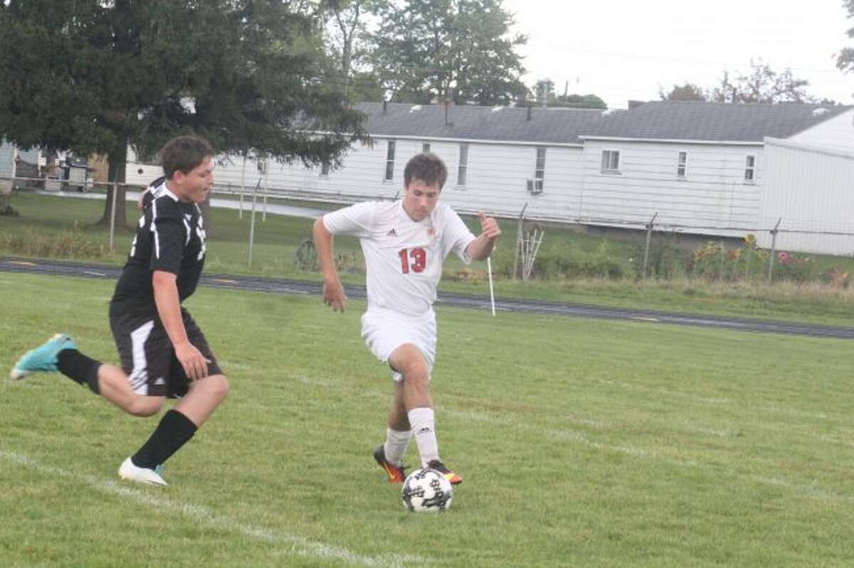 Reed City's soccer team tied Tri County.