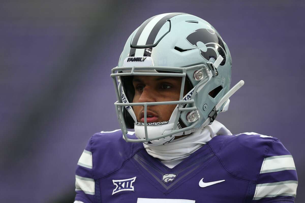 Alex Delton will stay in the Big 12 and still wear purple, but this time in TCU togs as he's the front-runner to take over as the Horned Frogs' starting quarterback.