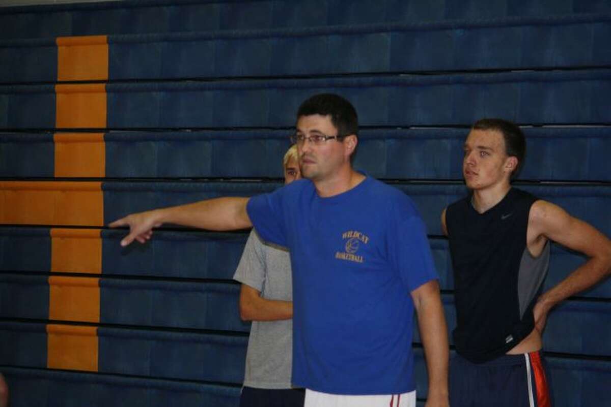 Evart coach Kris Morgan
