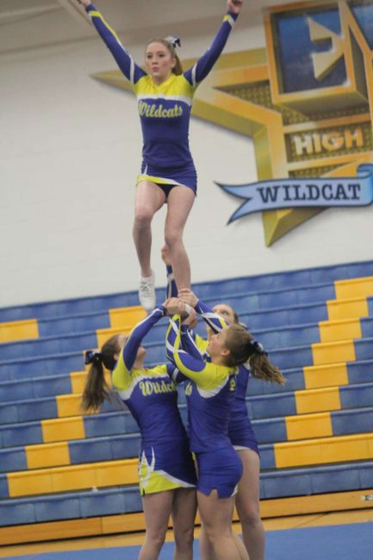 Evart cheerleader are getting ready for another season.