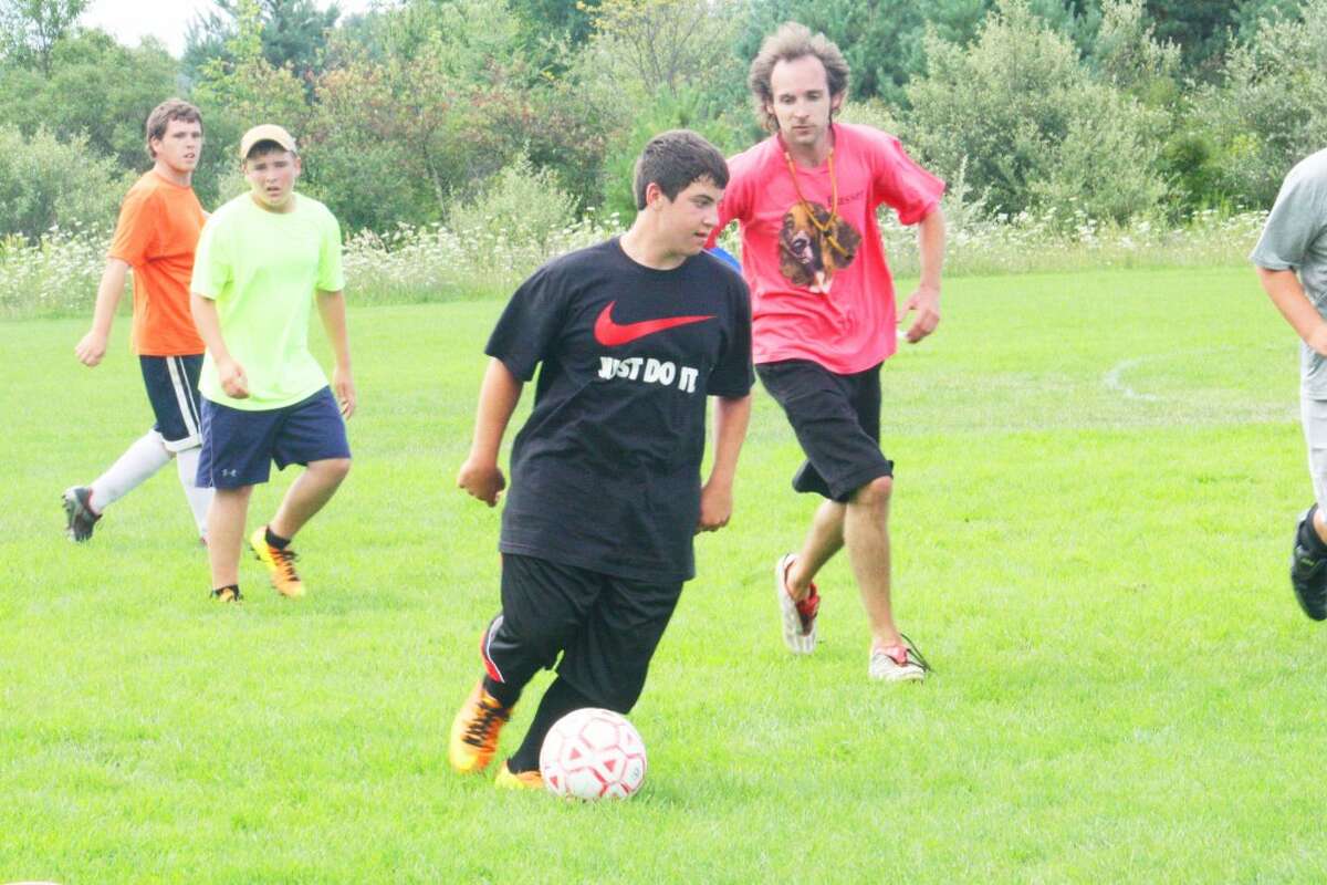 Reed City's soccer team has been conducting practices to get ready for the season that starts this Saturday. (Herald Review/John Raffel)