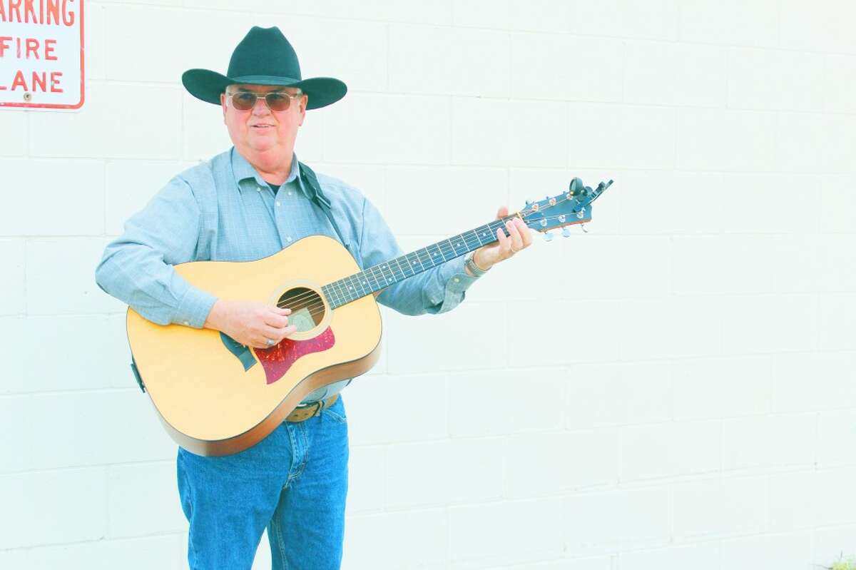 Musician and pastor Darryl "D.C." Johnson, of Ashton, will be inducted into the Michgan Hall of Fame Music Barn in Delton at the end of the month. (Herald Review photo/Karin Armbruster)