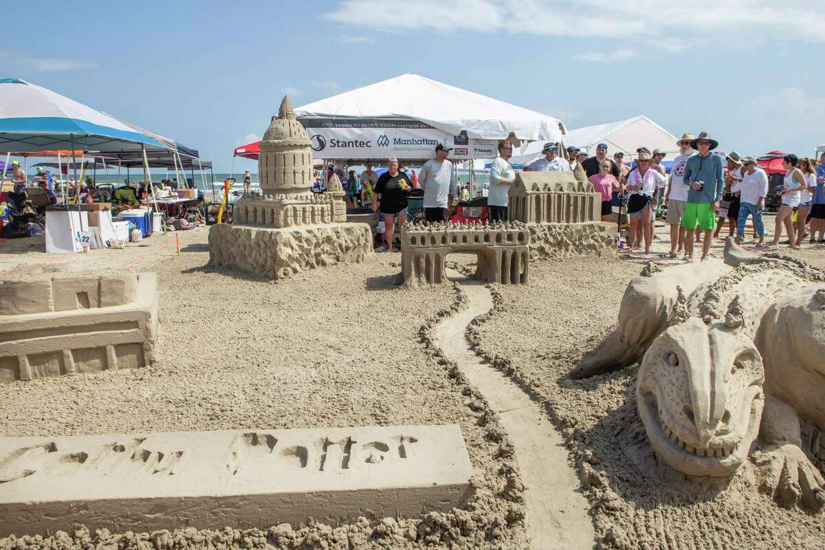 Galveston sandcastle contest marks end of summer