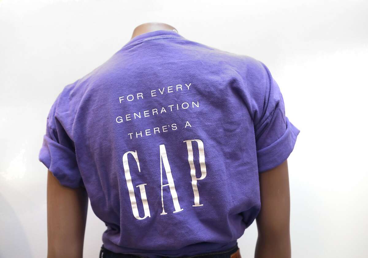 Remake of Gap t-shirt seen at the Heritage Lab on Wednesday, July 31, 2019 in San Francisco, Calif.