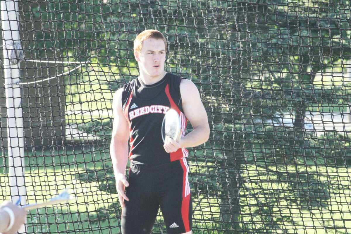 Coyote Track: Jon Green is among the Reed City boys track performers who returns next season. (Herald Review/John Raffel)