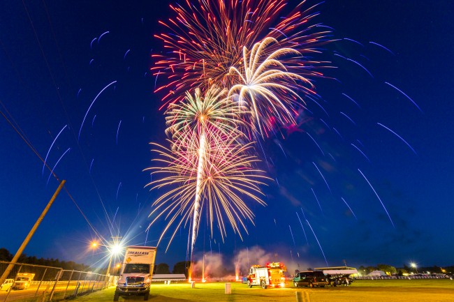 Evart fireworks excite thousands