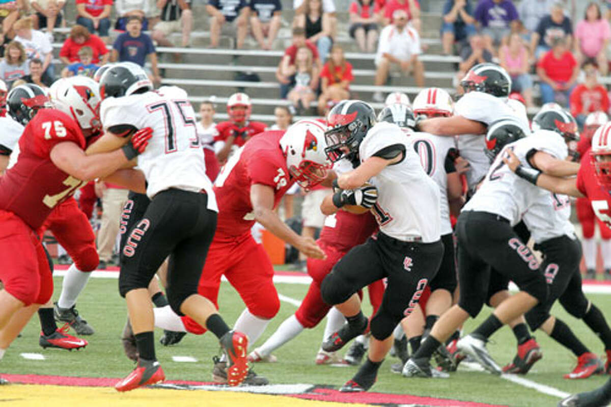 BACK TO THE GRIND: Reed City’s offense hopes to have big night against Newaygo. (File photo)