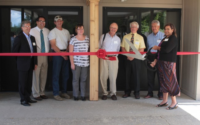 Eagle Village celebrates remodeled Activity Center