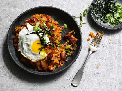 Recipe Namu Gaji S Kimchi Fried Rice Sfchronicle Com