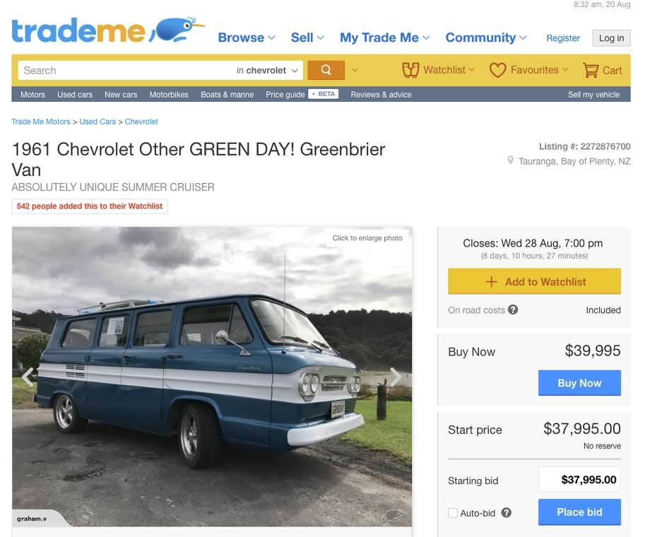 vans for sale website