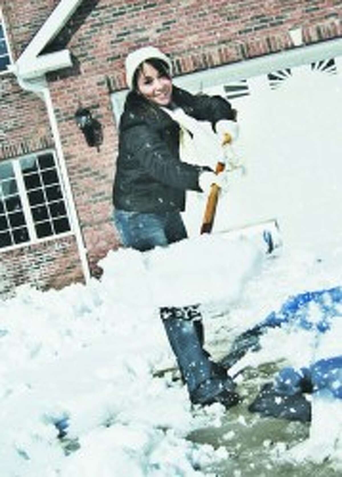 Winter chores: Avoid injury while completeting this traditional snowy chore. (Courtesy photo)