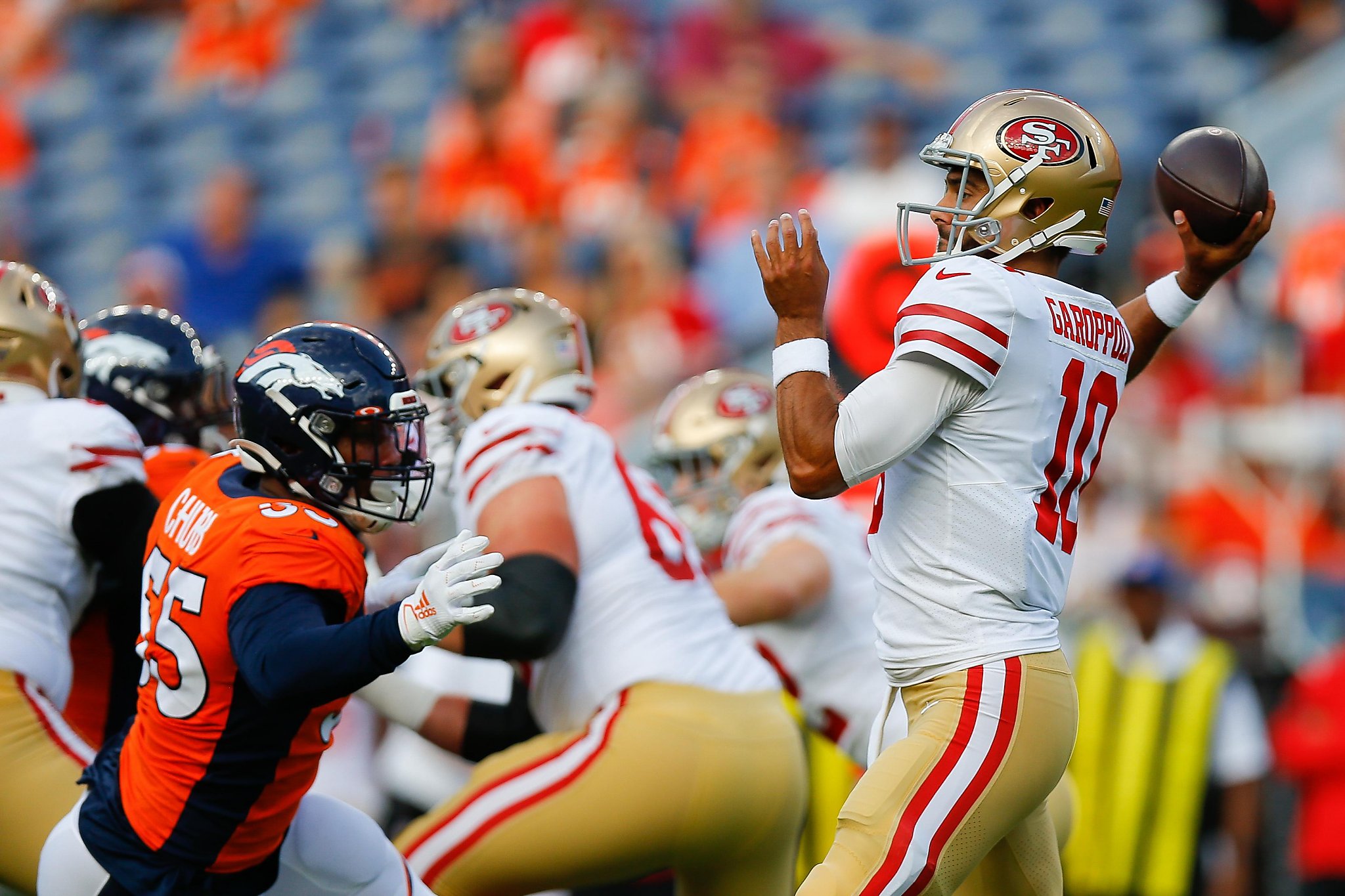 Bradley Chubb sets franchise record for sacks by a rookie - Mile High Sports