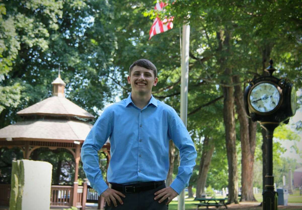 Incoming Shelton High School senior Matt McGee, a Democrat, is running for Board of Aldermen in the third ward.