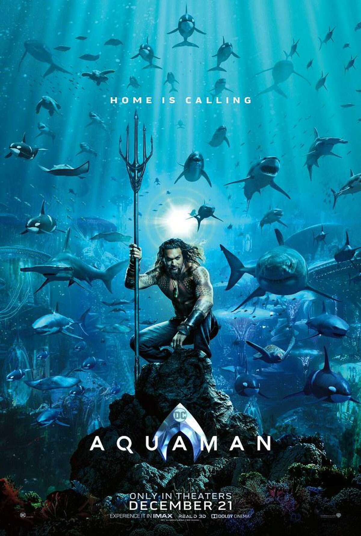 Aquaman will be featured movie Aug. 22