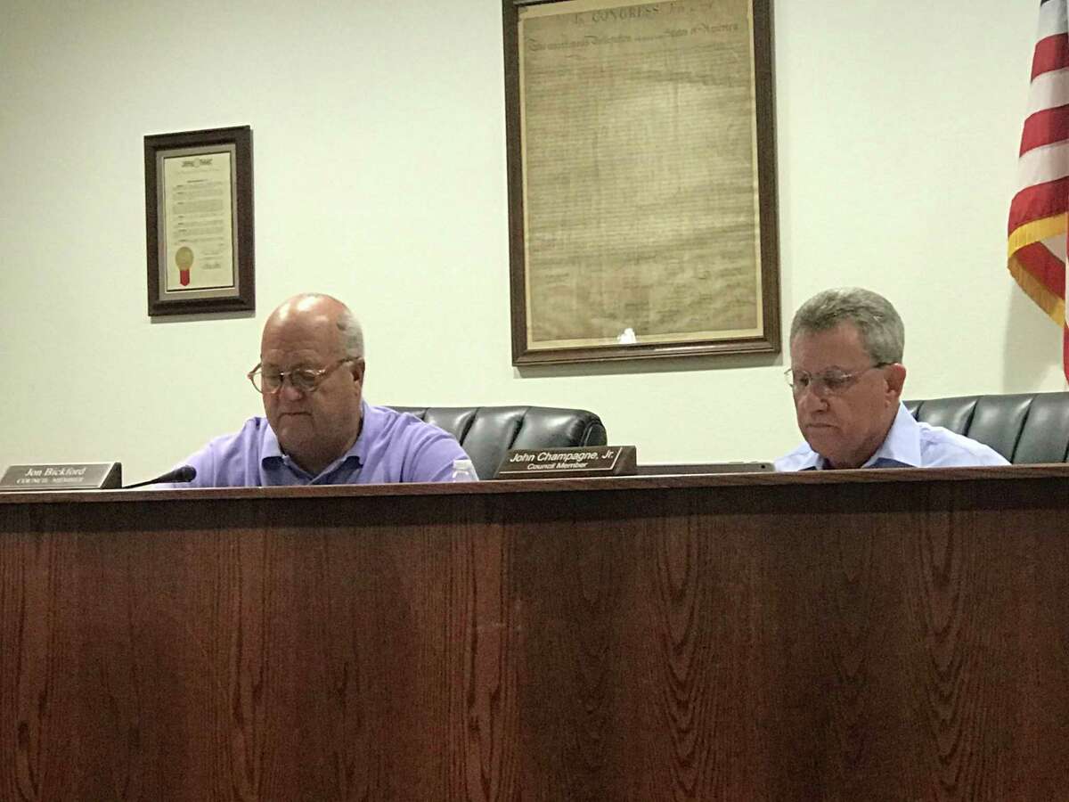 Following a dismissed case, the city of Montgomery is stepping up its enforcement to stop illegal fishing at Memory Park with criminal penalties. Councilman John Champagne (RIGHT) moved to pass the law, which received the unanimous support of the council, including Councilman Jon Bickford (LEFT).