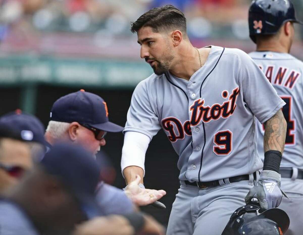 Nick Castellanos spent seven seasons with the Tigers. (AP Photo)