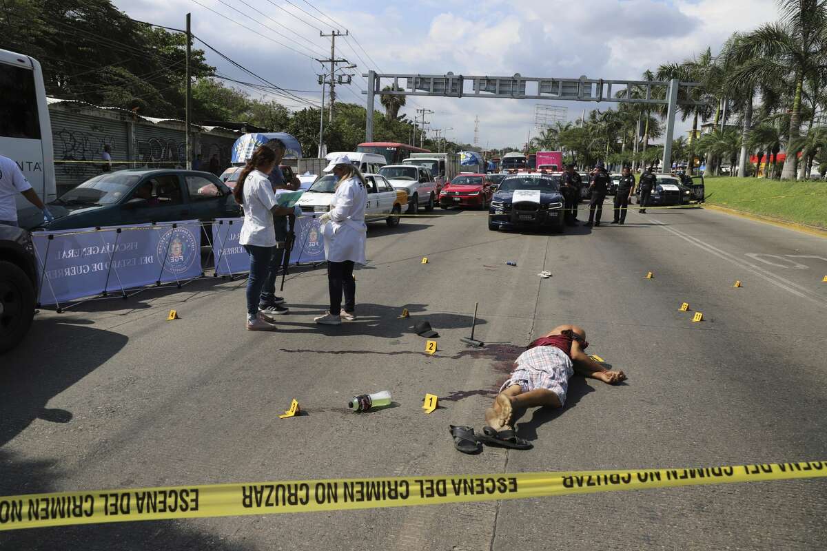 Mexican Cartel Massacre Grisly Crime Scene Photos Show Blood Stained ...