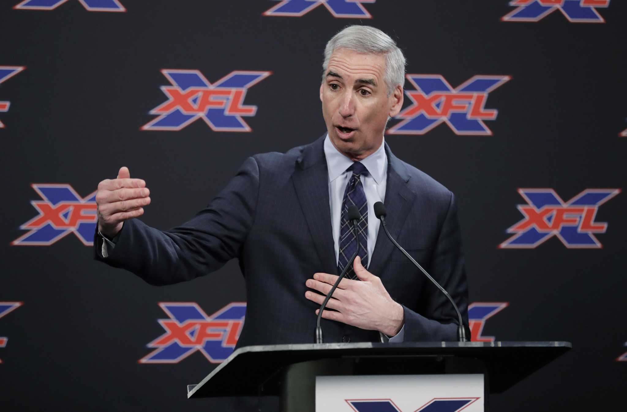 XFL football league unveils team names and logos