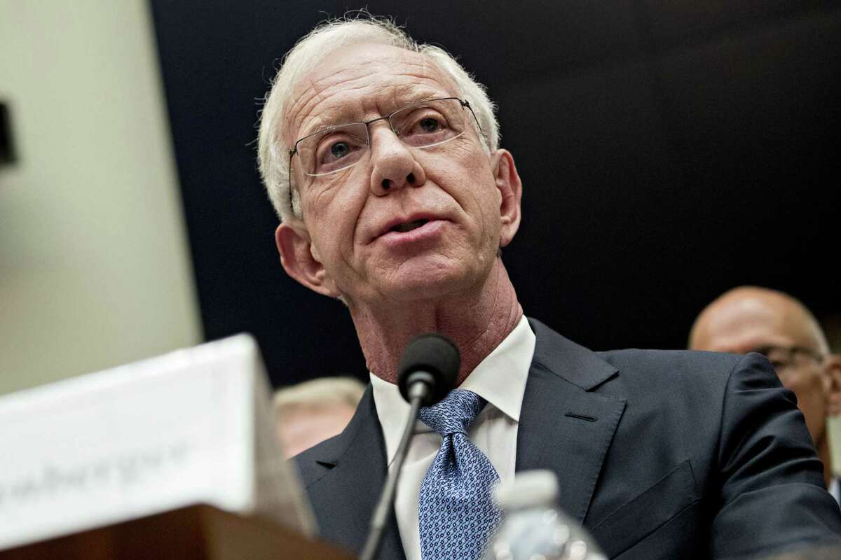 Capt. Sully Sullenberger, retired US Airways pilot, speaks during a House Transportation and Infrastructure Subcommittee on Aviation hearing in Washington, D.C., U.S., on Wednesday, June 19, 2019. Pilots and flight attendants, who have been critical of Boeing’s handling of the beleaguered 737 Max, aired their concerns at the hearing with lawmakers probing actions by the company and its regulators in the run-up to two fatal crashes. Photographer: Andrew Harrer/Bloomberg