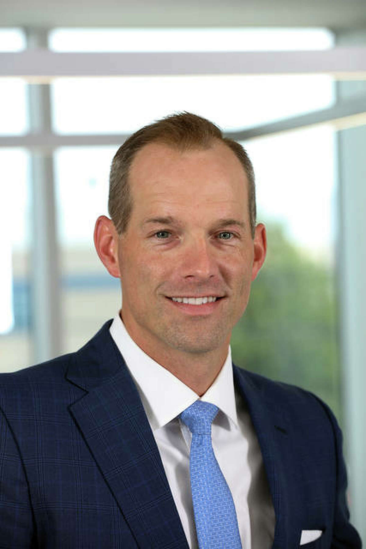 Travis Liebig, president and CEO of Saint Louis Bank.