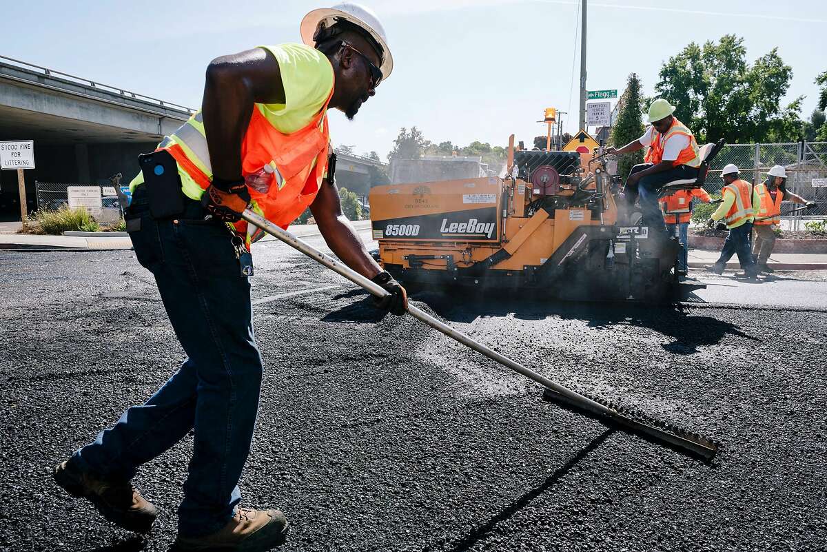 Oakland kicks off ‘Great Pave’ with fresh asphalt for Fruitvale side street