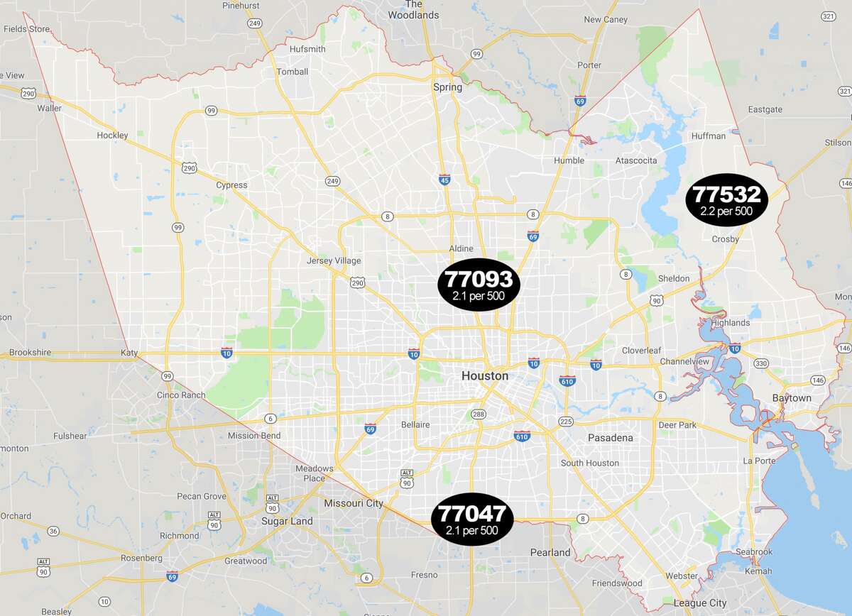 No Treat These Harris County Zip Codes Have The Highest Rate Of Sex Offenders