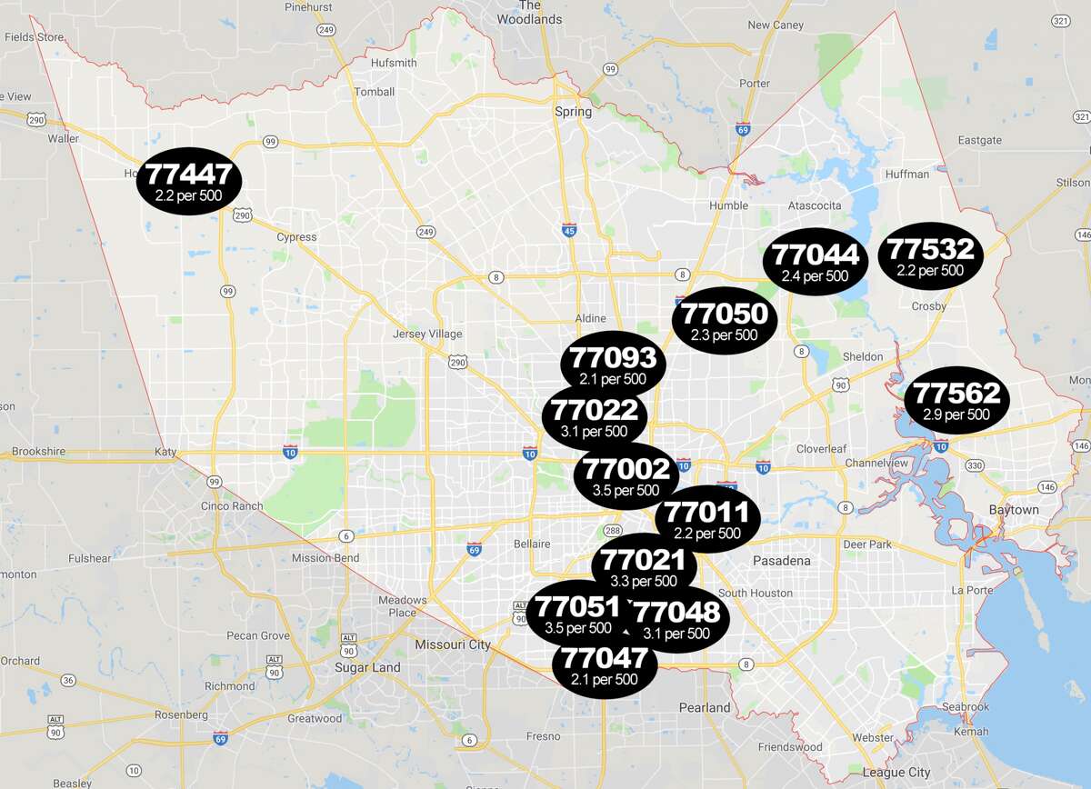 These Harris County Zip Codes Have The Highest Rates Of Sex Offenders