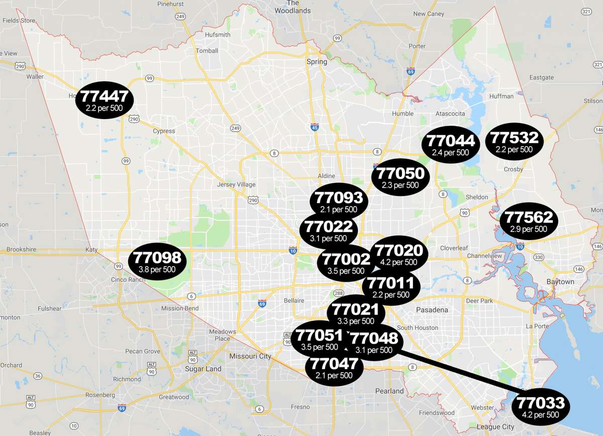 These Harris County Zip Codes Have The Highest Rates Of Sex Offenders 3858