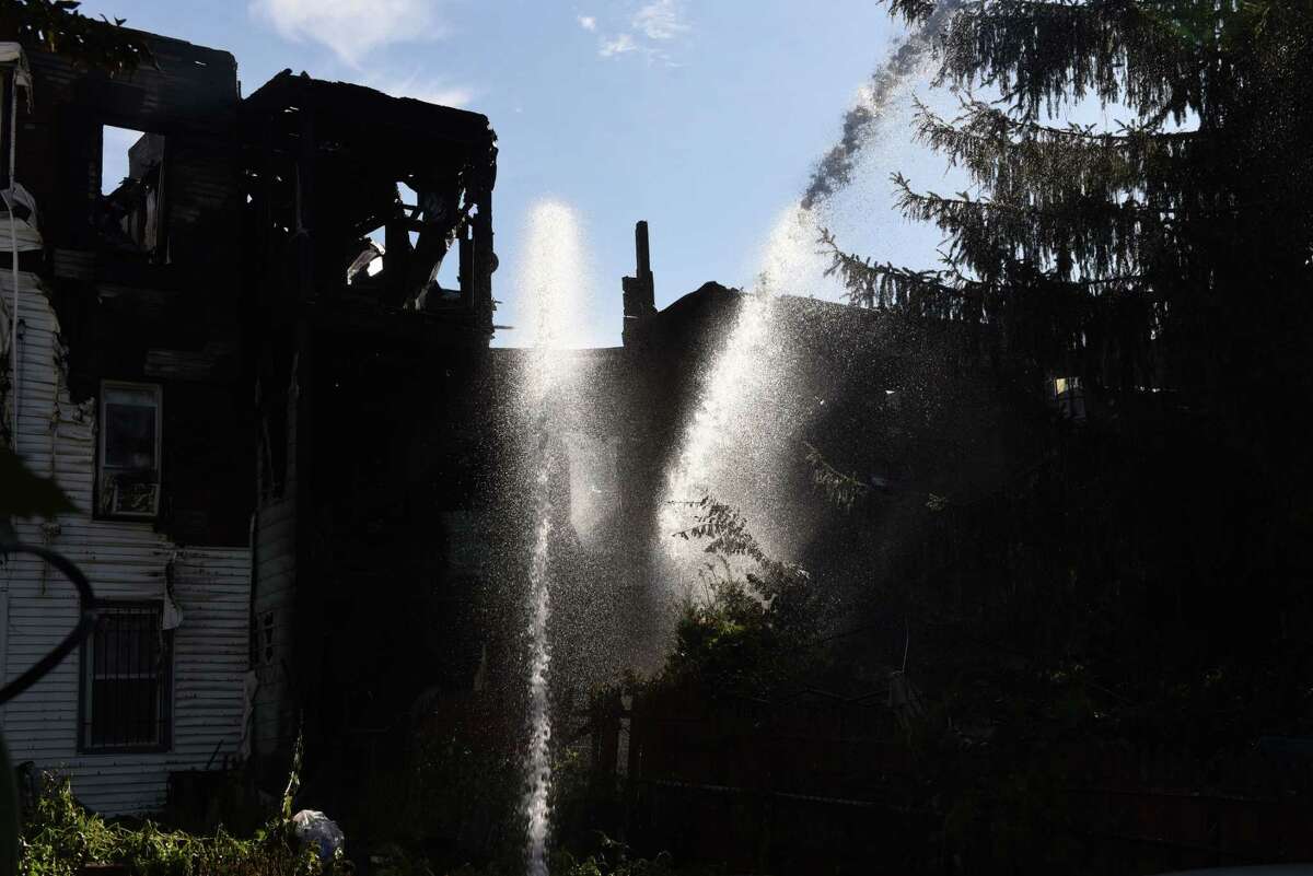 Fire near governor's mansion may have started in vacant home