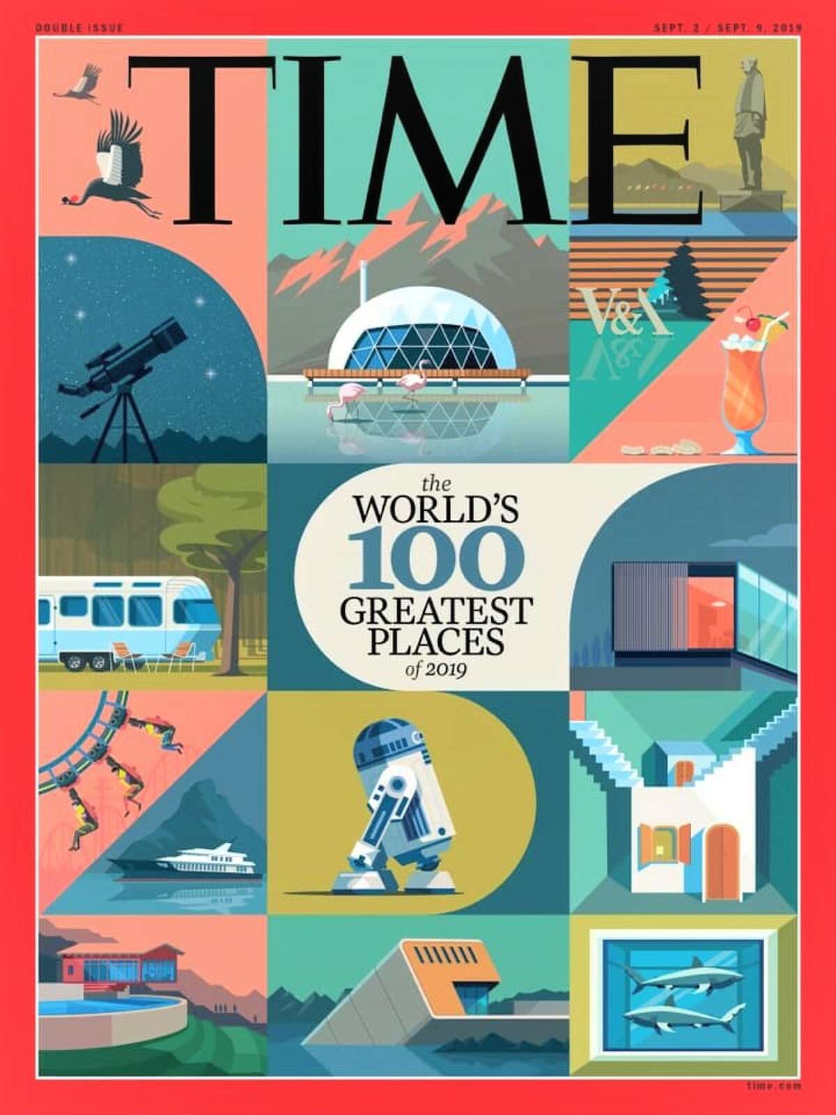 Time Magazine's 'The World's 100 Greatest Places 2019' list includes Indigo.