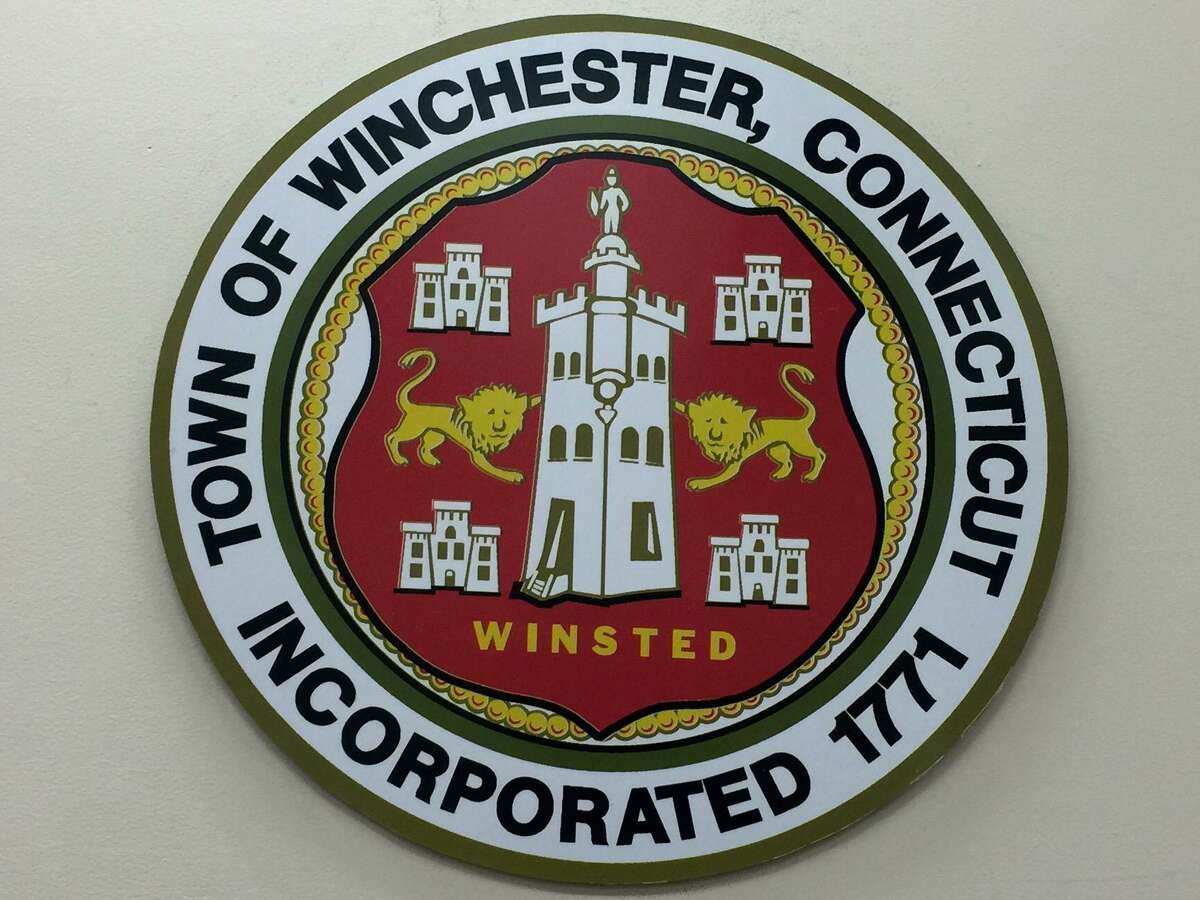 The town seal of Winsted.