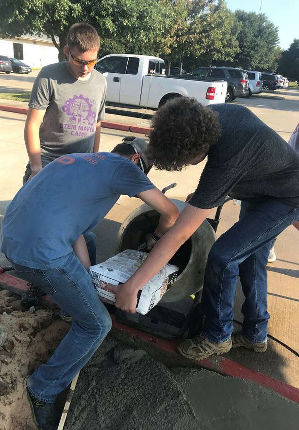Boy Scout adds flag deposit box at library to earn his Eagle rank