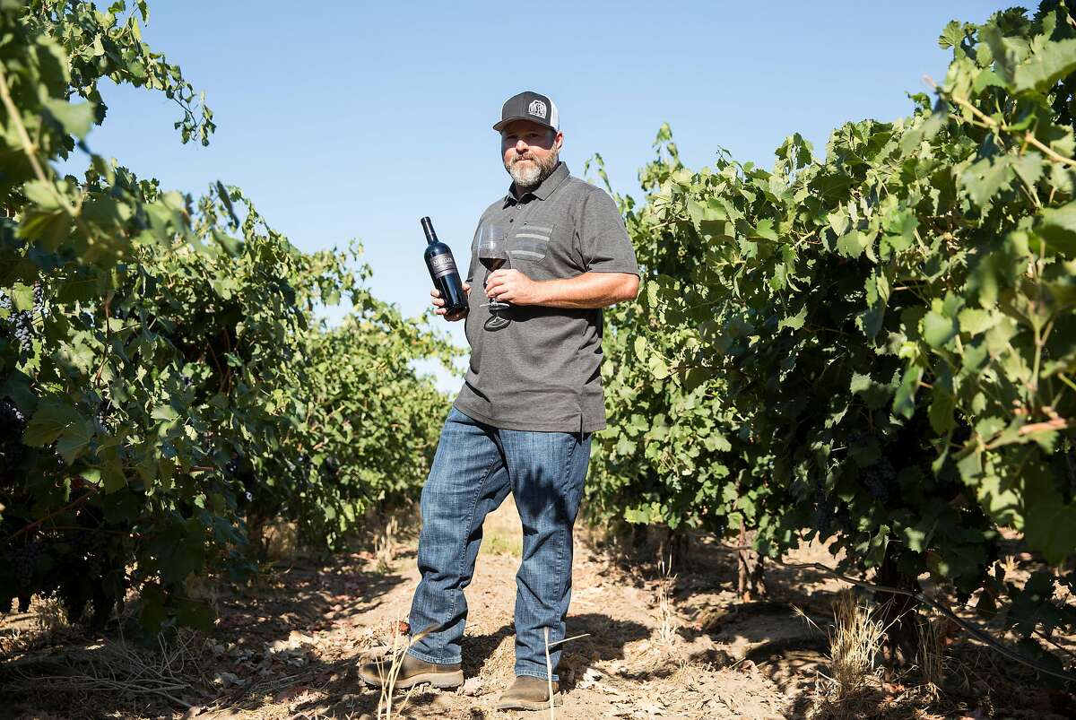 Adam Mettler, winemaker at Mettler Family Vineyards and Michael David Winery, poses for a portrait at Mettler Family Vineyards in Lodi, Calif., on Friday, August 16, 2019. Mettler was named Wine Enthusiast Magazine's 2018 Winemaker of the Year.