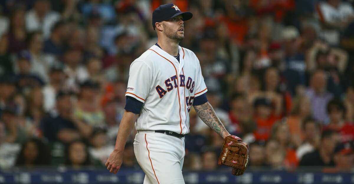 Astros' Ryan Pressly discusses his injury