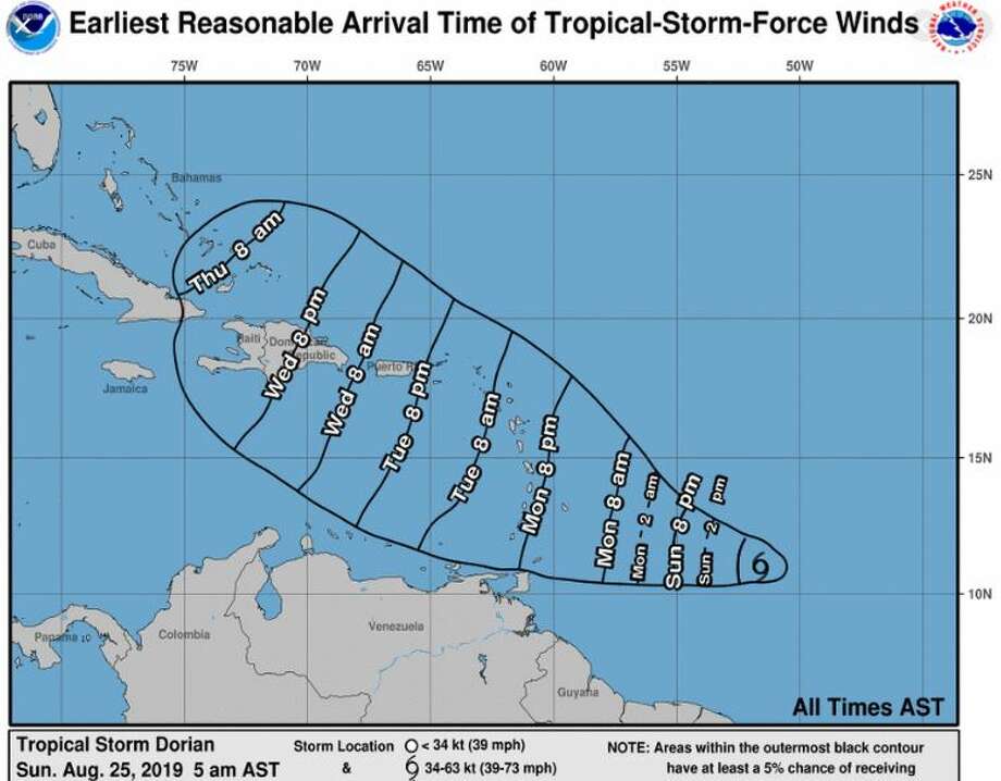 Tropical storm watch issued for Barbados as Dorian nears Houston Chronicle