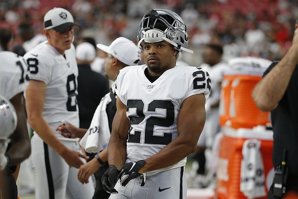 Raiders place Doug Martin on IR, release Andrew DePaola